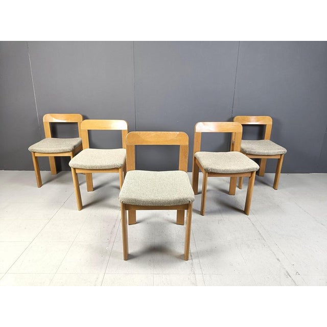 Brutalist Dining Chairs, 1970s, Set of 6 For Sale - Image 4 of 10