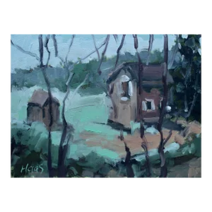 Contemporary Expressionist Oil Painting Landscape