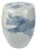 This is a beautiful contemporary blue and white large abstract dragon porcelain garden stool. This is a hand painted and...