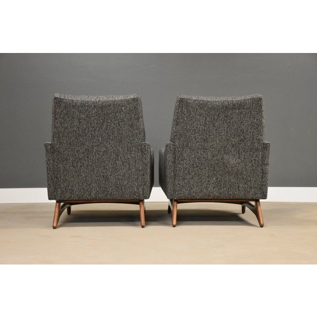 Craft Associates 1960s Adrian Pearsall Style Lounge Chairs by Kroehler - A Pair For Sale - Image 4 of 8