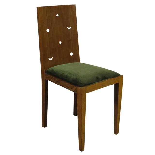 Contemporary Pair of Celeste Chairs by Patrick Naggar For Sale - Image 3 of 8