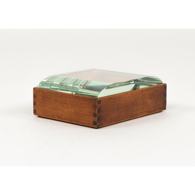 Mid-Century Box in Wood and Glass by Pietro Chiesa, Italy, 1950s For Sale - Image 4 of 16