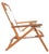 American Coastal Chic Adjustable & Folding Canvas Deck / Beach Chair For Sale - Image 3 of 8