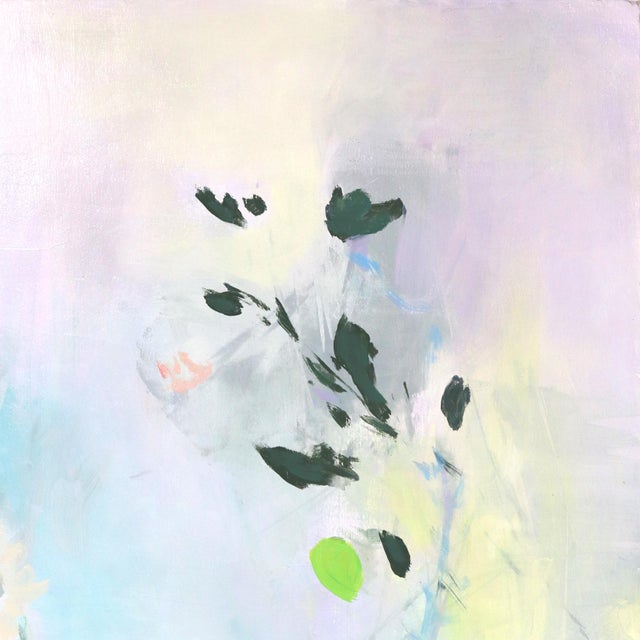2020s A Passing Glimpse - Original Contemporary Abstract Oil Painting on Wood Panel by Denna Erickson For Sale - Image 5 of 9