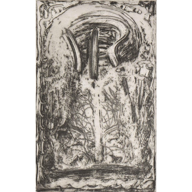 Melissa Meyer (American, b. 1946) 1984-1987, aquatint etching in black on wove paper, hand signed print, dated, and...