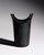Asymmetrical black art glass vase designed by Claus Josef Riedel for Riedel, Austria, during the 1970s–1980s. The vase has...