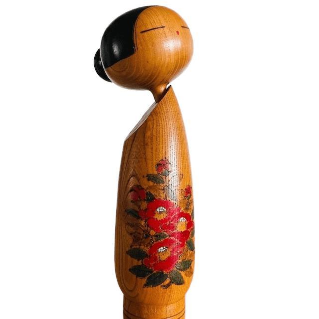 Vintage Japanese Sosaku Kokeshi Figurine by Sato Suigai, 1960s For Sale - Image 5 of 15