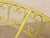 Mid 20th Century Styled After Arthur Umanoff Vintage Yellow Patio Dining Set With Glass Top Table and Four Chairs For Sale In Los Angeles - Image 6 of 12