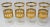 Elegant vintage midcentury Culver Ltd barware glasses with Antigua Pattern design in a gold leaf finish. Set includes 4...
