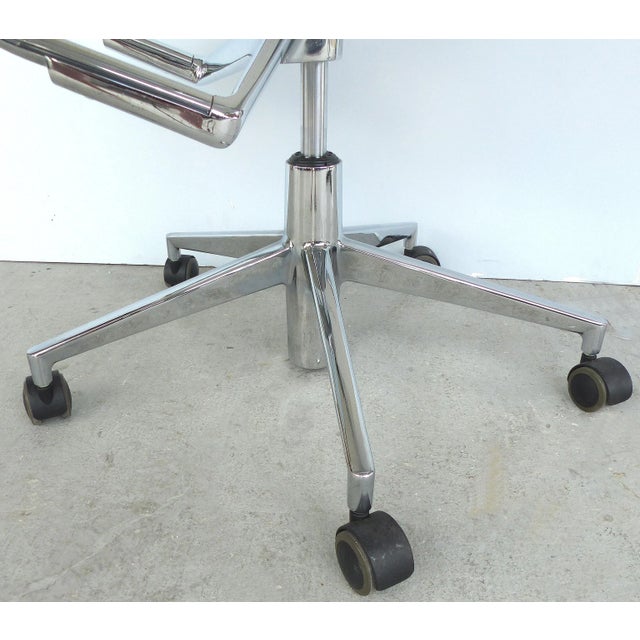 Rolling Frame Swivel Chair with Armrests by Alberto Meda for Alias, Italy For Sale - Image 9 of 11