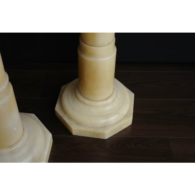 Onyx Columns, 1960s, Set of 2 For Sale - Image 11 of 12