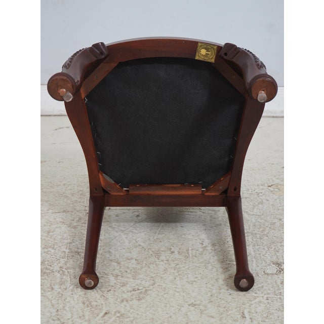 Set of 8 Baker Historic Charleston Mahogany Dining Room Chairs For Sale - Image 16 of 18