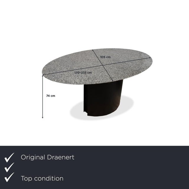 This Draenert 1226 dining table brings a touch of casual style to your dining room. The design eschews unnecessary...