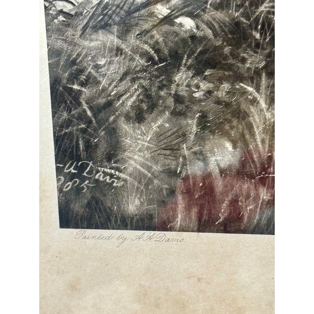Late 19th Century "Full Cry" English Hunt Print by a a Davis For Sale - Image 5 of 6