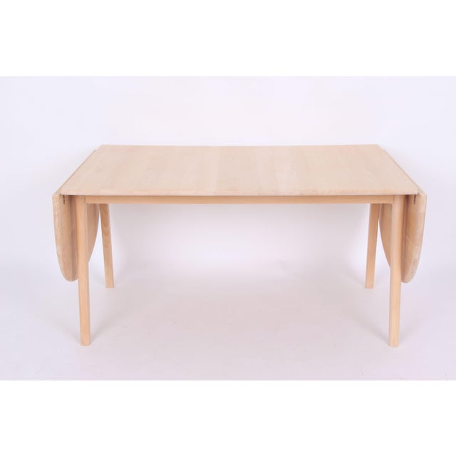 Dining Table Ch006 in Soap-Treated Beech by Hans J. Wegner for Carl Hansen & Søn, 1980s For Sale - Image 16 of 16