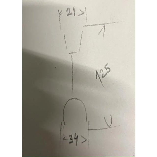 Textile Floor Lamp by Adrien Audoux & Frida Minet, 1950s For Sale - Image 7 of 8