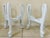 Pair Vintage Mid Century Modern White Sculptural Swan Wood Side/End Tables For Sale In West Palm - Image 6 of 12