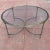 Mid-Century Modern Manner of Maison Charles French Directoire Coffee Table Having Brass Mounts & Glass Inset Top For Sale - Image 3 of 13