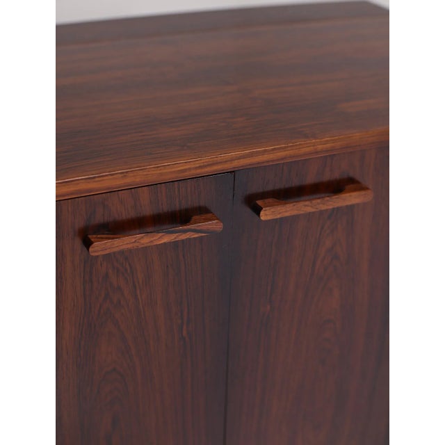 1960s Vintage Danish Bar Cabinet in Kingwood by Feldballes Møbelfabrik, 1960s For Sale - Image 5 of 16