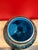 Vintage West Germany ceramic stamped mid century vase. Gorgeous blue shades.
