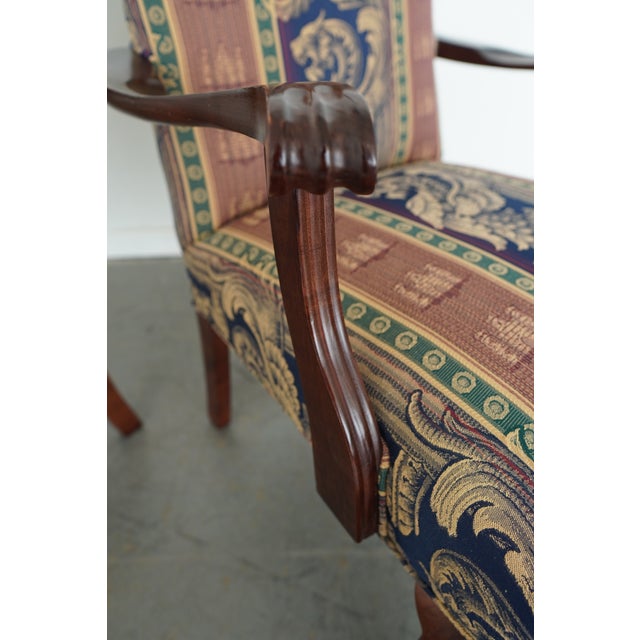 Vintage Parker Southern Upholstered Armchairs (Set of 2) For Sale - Image 13 of 15