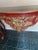 19th Century Highly Carved Italian Red Console With Gold Decorations For Sale - Image 10 of 12