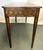 Modern Theodore Alexander Mahogany Console Table With Center Drawer and Circular Pattern Apron For Sale - Image 3 of 17