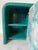 1980s Postmodern Green Lacquer Four-Door Sideboard / Credenza For Sale - Image 13 of 18