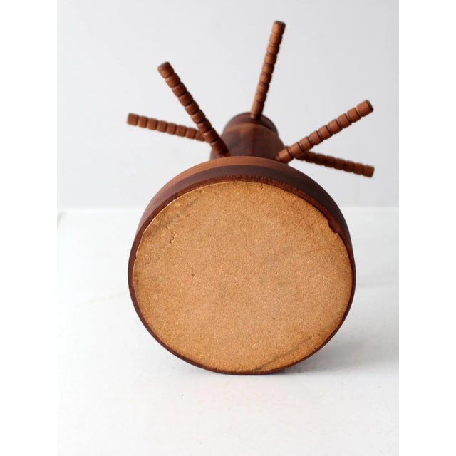 Antique Wood Display Stand For Sale - Image 12 of 12