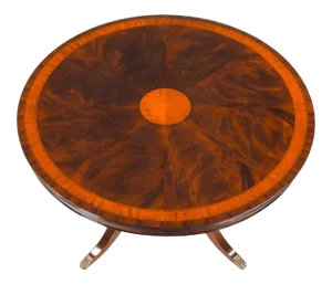 Niagara Furniture Round Mahogany Table