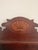 Chestnut 1980s Federal Style Mirror With Shelf For Sale - Image 8 of 10