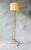Faux bamboo floor lamp in bronze by Maison Bagues,. Sold with or without lampshades, in very good original condition with...