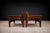 Armchairs “Kilin” in Hardwood & Leather, Sergio Rodrigues, 1960s - Lot 595A For Sale - Image 14 of 17