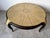 Art Deco Vintage Art Deco Style Shagreen & Ebony Round Coffee Cocktail Table For Sale - Image 3 of 15