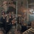 1920s Monumental Antique Chinese Double-Sided Black Lacquer Six-Panel Screen For Sale - Image 5 of 8