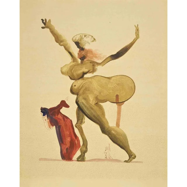 Salvador Dalí, The Betrayers of their Hosts, Woodcut, 1963 For Sale - Image 4 of 4