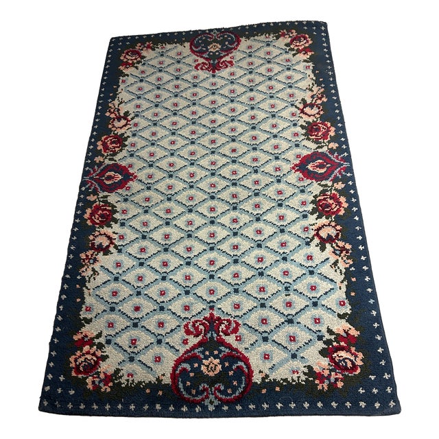 Art Deco Rug, 1940s-1950s For Sale