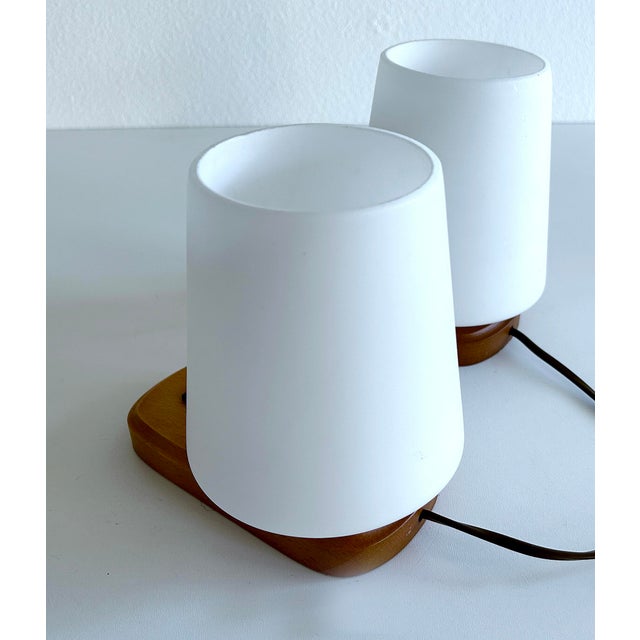 Vintage Danish Table Lamps, Set of 2 For Sale - Image 9 of 15