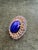 Bochic "Orient" Vintage Diamond, Blue Opal & Tanzanite Ring Set 18K Gold & Silver For Sale In New York - Image 6 of 18