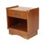 Wood Vintage Campaign Bedside Table by Gautier, France, 1960s For Sale - Image 7 of 18