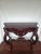 Victorian 1970s Victorian Revival Mahogany Carved Pier/Console Table For Sale - Image 3 of 10
