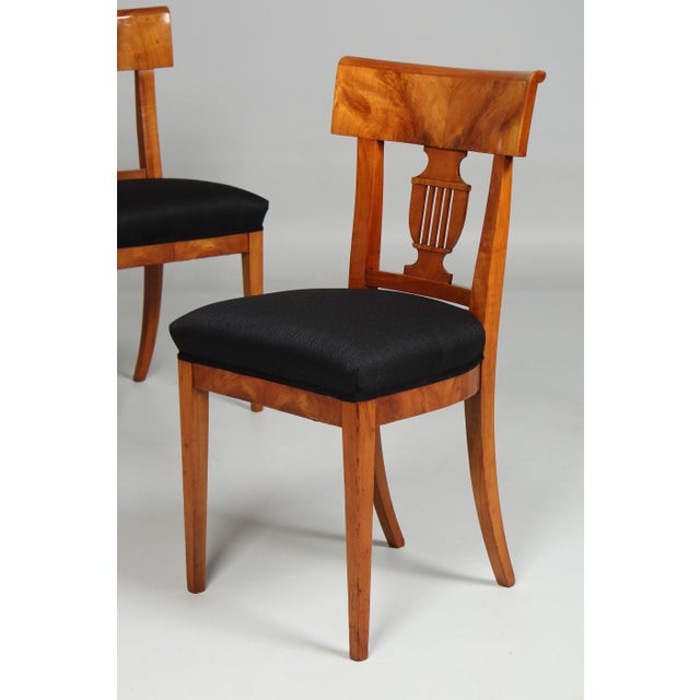 Biedermeier Chairs, Set of 6 For Sale - Image 3 of 10