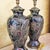 Pair of Bradburn Gallery Hand-Painted Floral Ceramic Table Lamps With Shades For Sale - Image 14 of 18