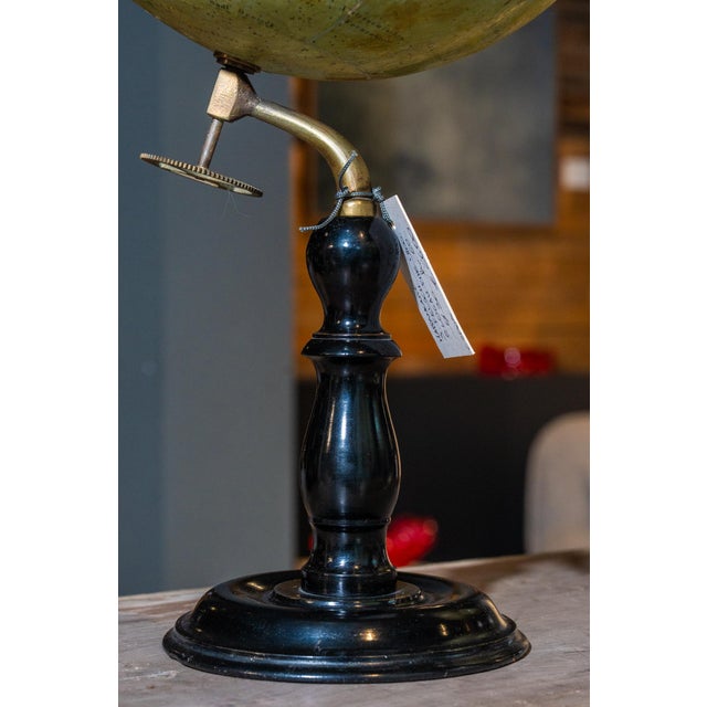 Antique World Map from J. Felsch, 1890s For Sale - Image 4 of 6