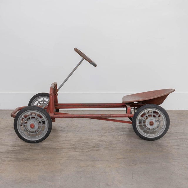 American 1960s Start Kart Pedal Go-Kart For Sale - Image 3 of 14