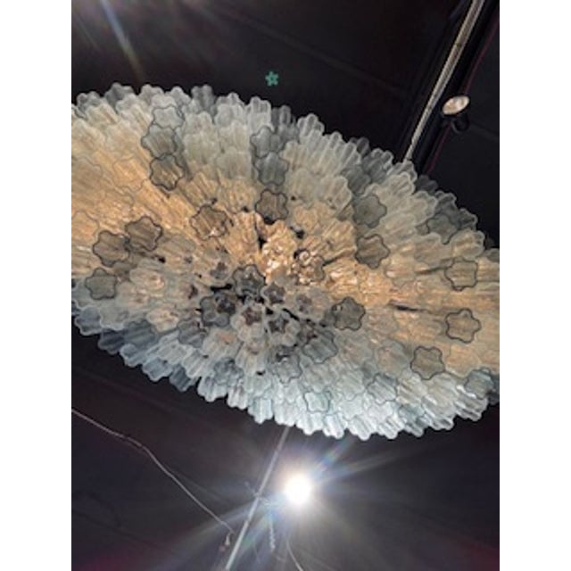 Large Scale Layered Trochi Murano Chandelier For Sale In Dallas - Image 6 of 6