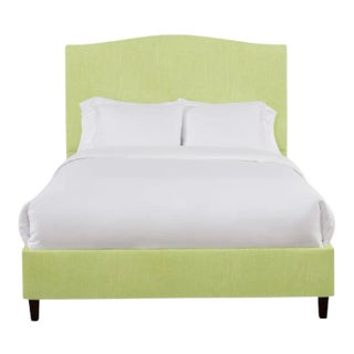 Hazel Full/Double Bedframe, Apple Linen For Sale