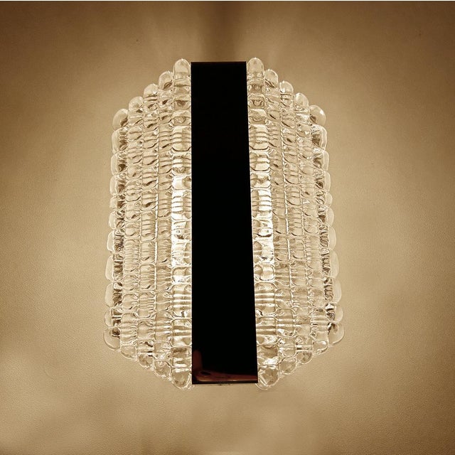 Vintage Glass Sconces from Kaiser, Set of 2 For Sale - Image 9 of 18