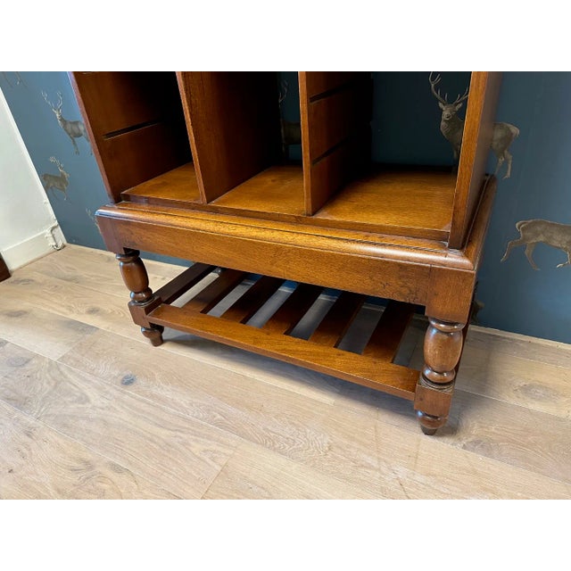 Brown Antique Colonial Bookcase, 1890s For Sale - Image 8 of 12