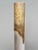 A long-necked ceramic vase decorated with a gold-ochre-brown crystalline overlay glaze. The elegant design of vase number...